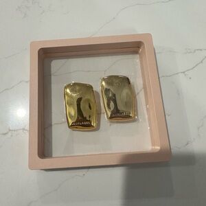 Gold Earrings by JluxLabel